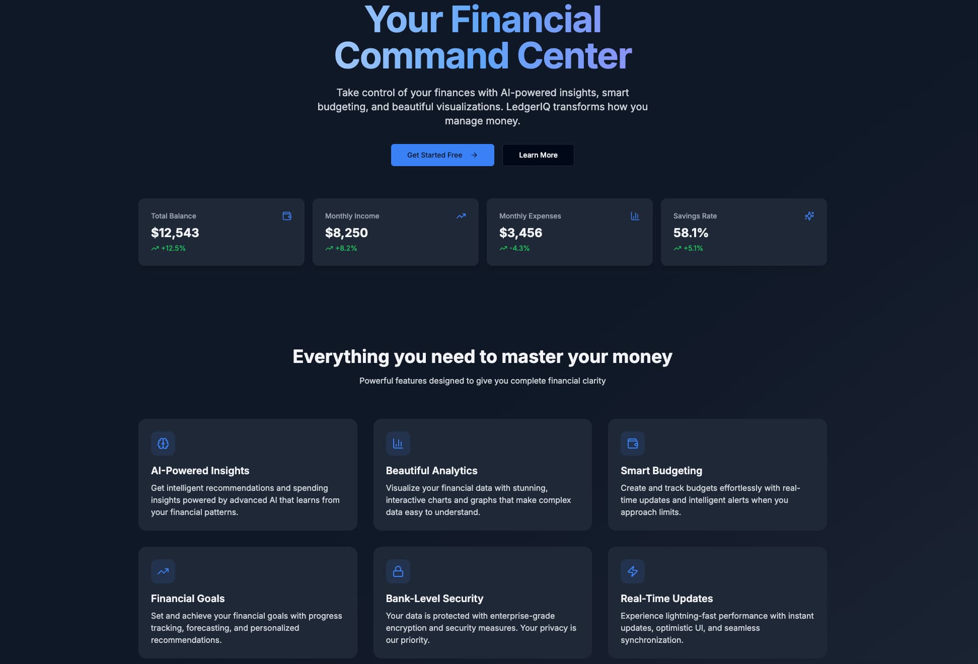 LedgerIQ screenshot 1